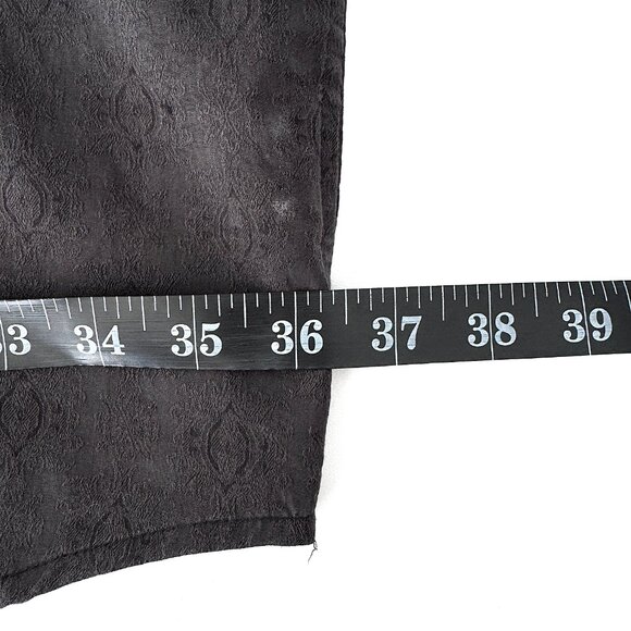 Men's 5XL Robert Graham BLACK Stellman Long Sleeved Sport Shirt - Picture 9 of 15